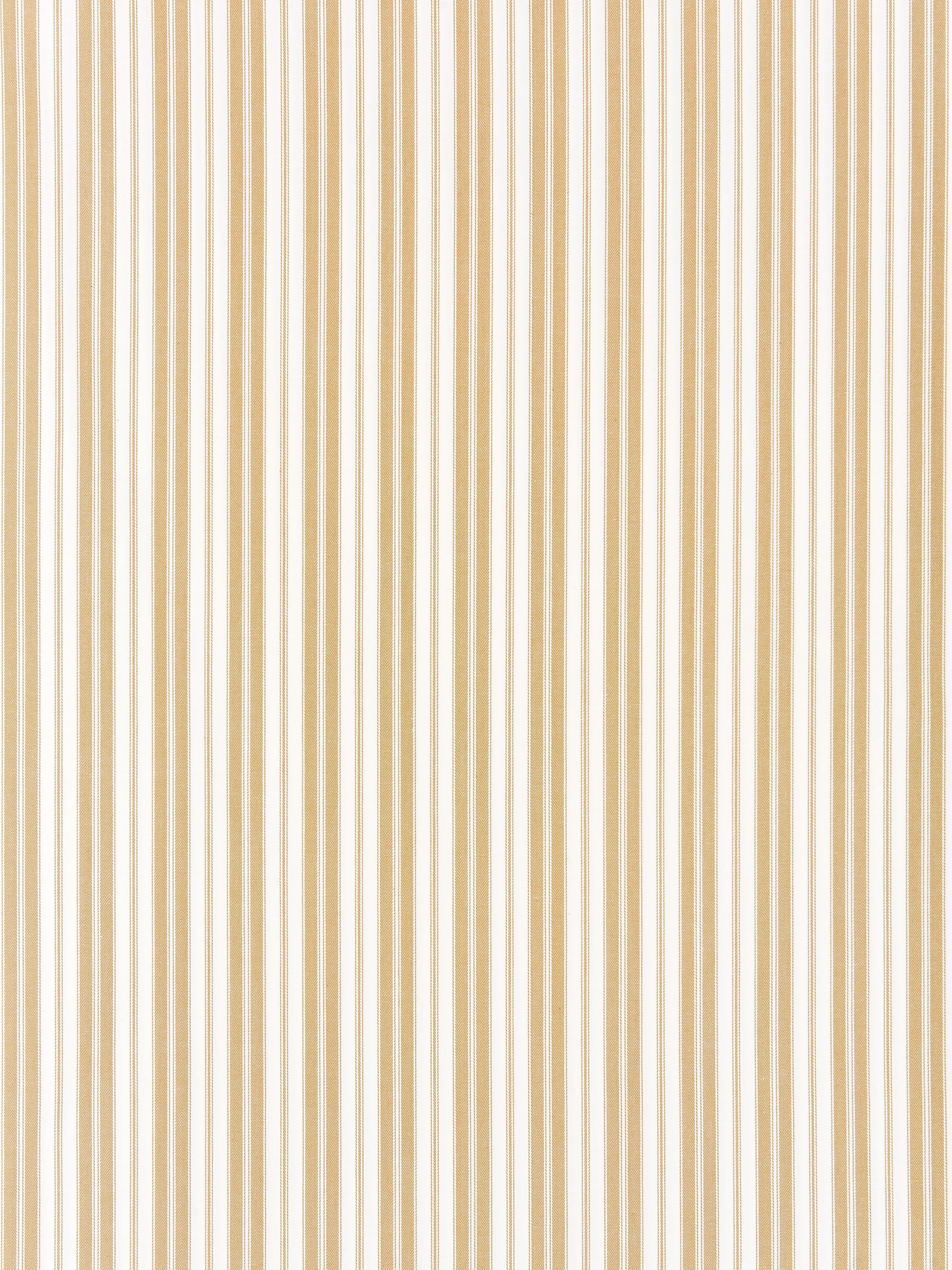 Devon Ticking Stripe fabric in camel color - pattern number SC 000227115 - by Scalamandre in the Scalamandre Fabrics Book 1 collection