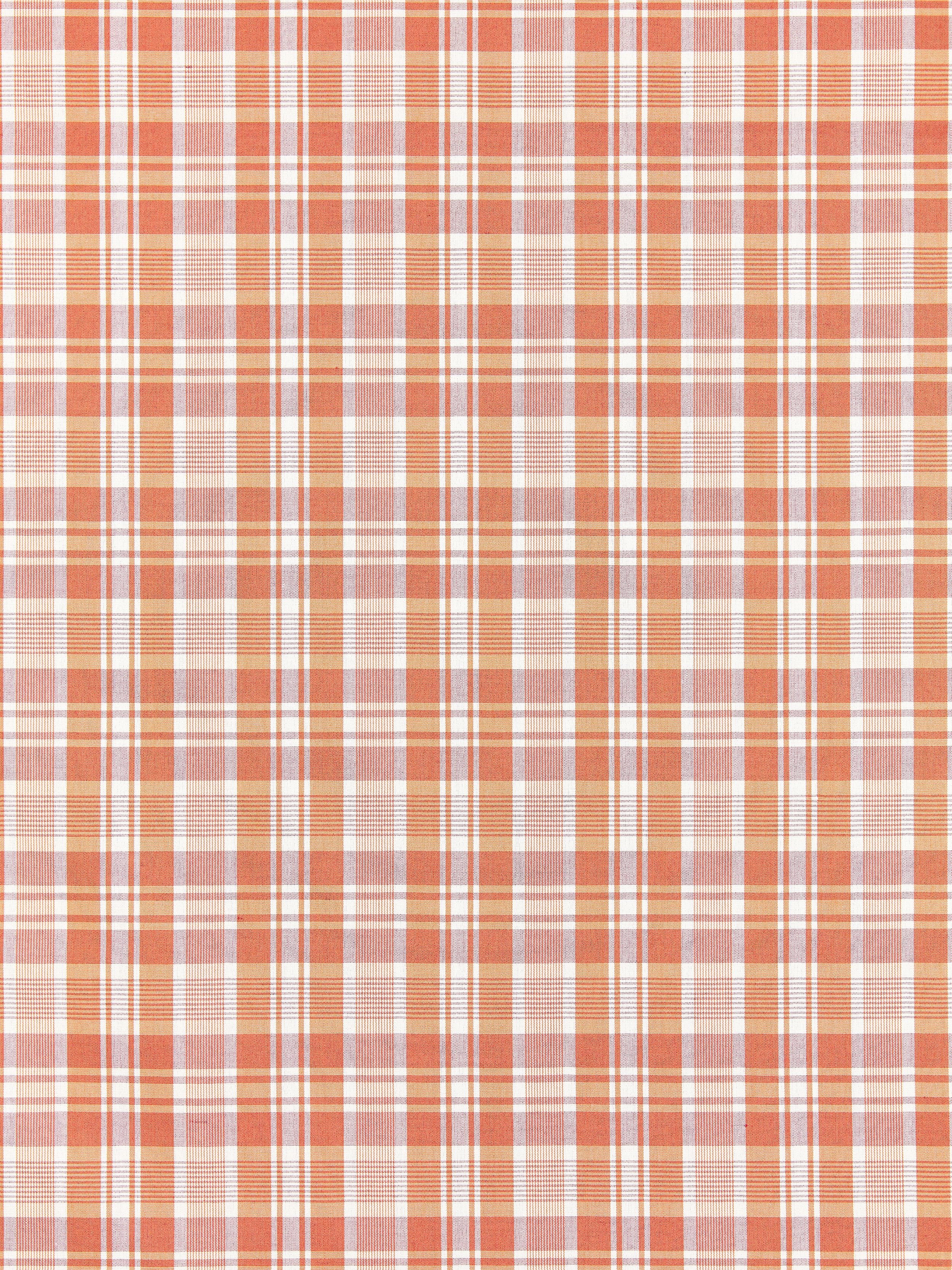 Preston Cotton Plaid fabric in bellini color - pattern number SC 000227122 - by Scalamandre in the Scalamandre Fabrics Book 1 collection