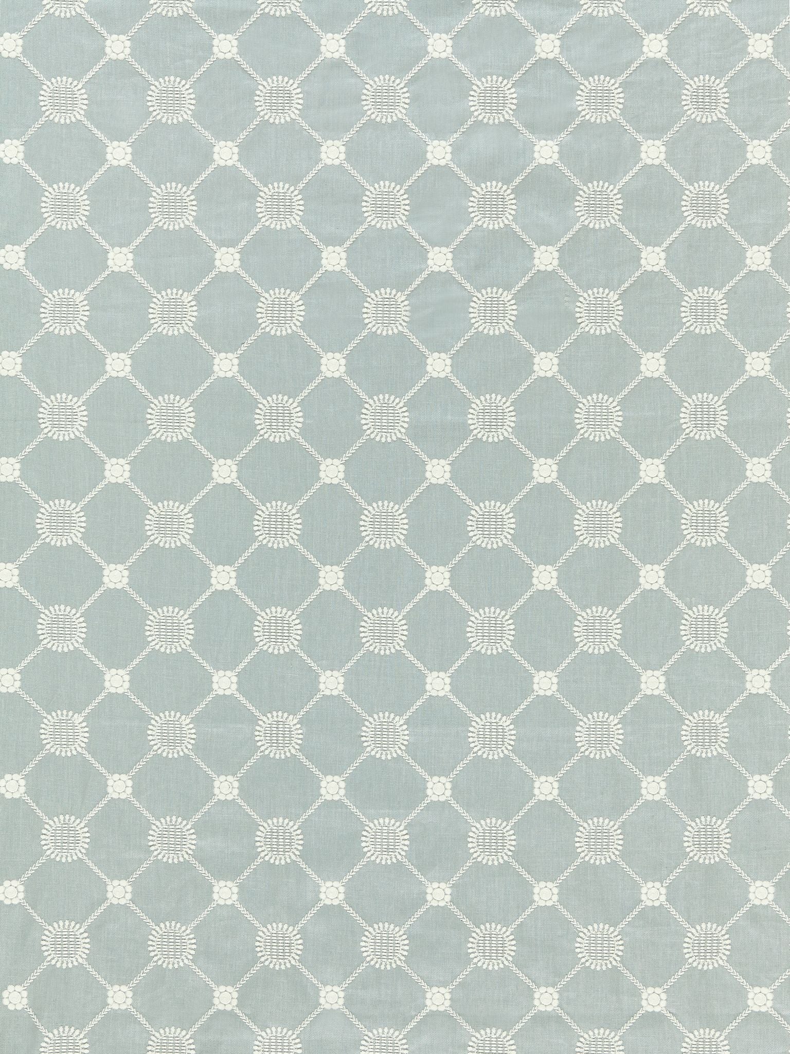 Gustavian Diamond fabric in skylight color - pattern number SC 000227161 - by Scalamandre in the Scalamandre Fabrics Book 1 collection