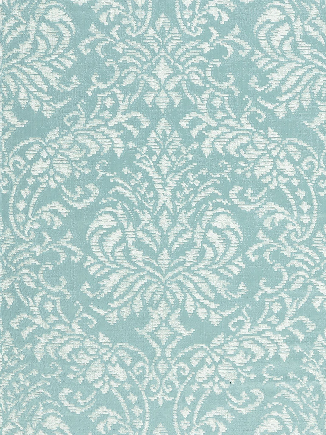 Camille Damask fabric in spa color - pattern number SC 000227226 - by Scalamandre in the Scalamandre Fabrics Book 1 collection