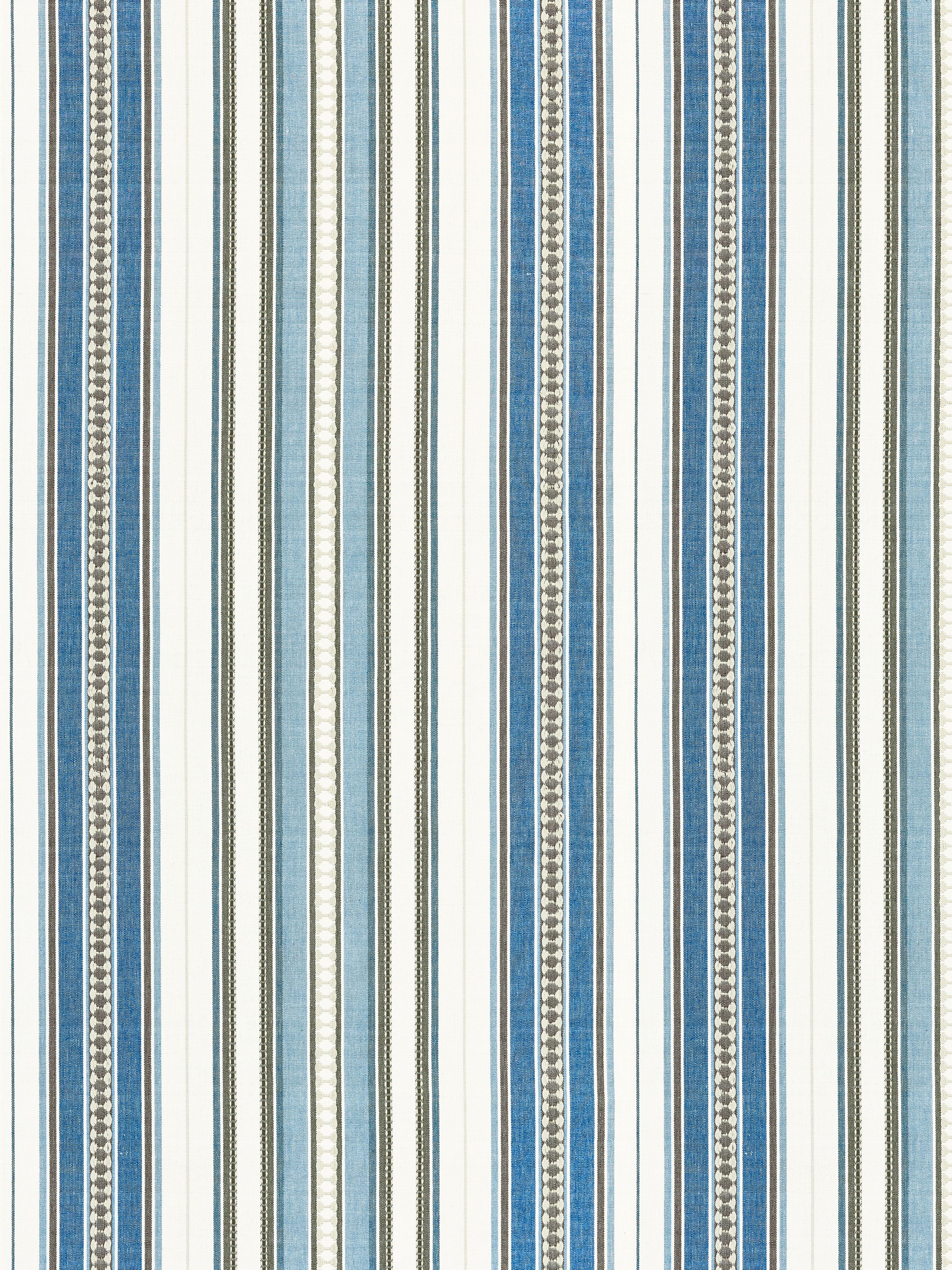 Nile Stripe fabric in blue jay color - pattern number SC 000227253 - by Scalamandre in the Scalamandre Fabrics Book 1 collection
