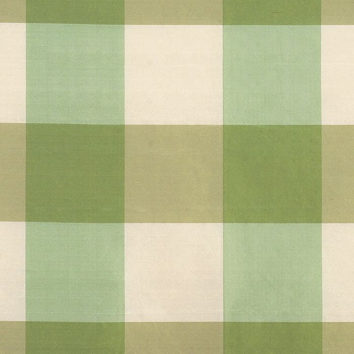 Woodland Check fabric in green and ivory color - pattern number SC 000236291 - by Scalamandre in the Scalamandre Fabrics Book 1 collection