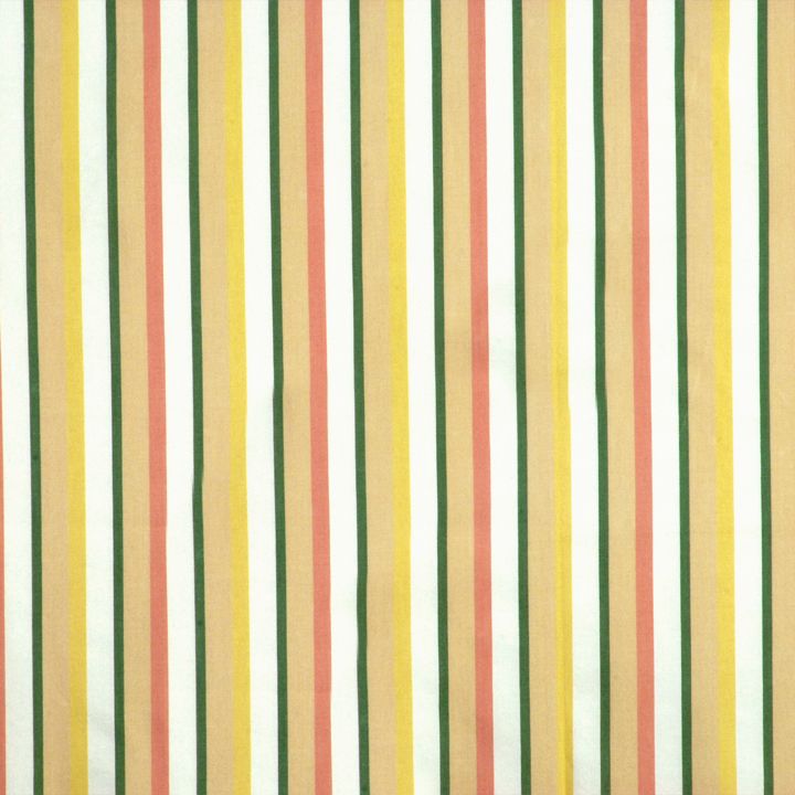 Tess Stripe fabric in tan multi color - pattern number SC 000236327 - by Scalamandre in the Scalamandre Fabrics Book 1 collection