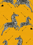 Zebras Outdoor fabric in yellow color - pattern number SC 000236378 - by Scalamandre in the Scalamandre Fabrics Book 1 collection