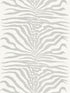 Zebra fabric in zinc color - pattern number SC 000316366M - by Scalamandre in the Scalamandre Fabrics Book 1 collection