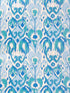 Greystone fabric in blues on cream color - pattern number SC 000316527 - by Scalamandre in the Scalamandre Fabrics Book 1 collection