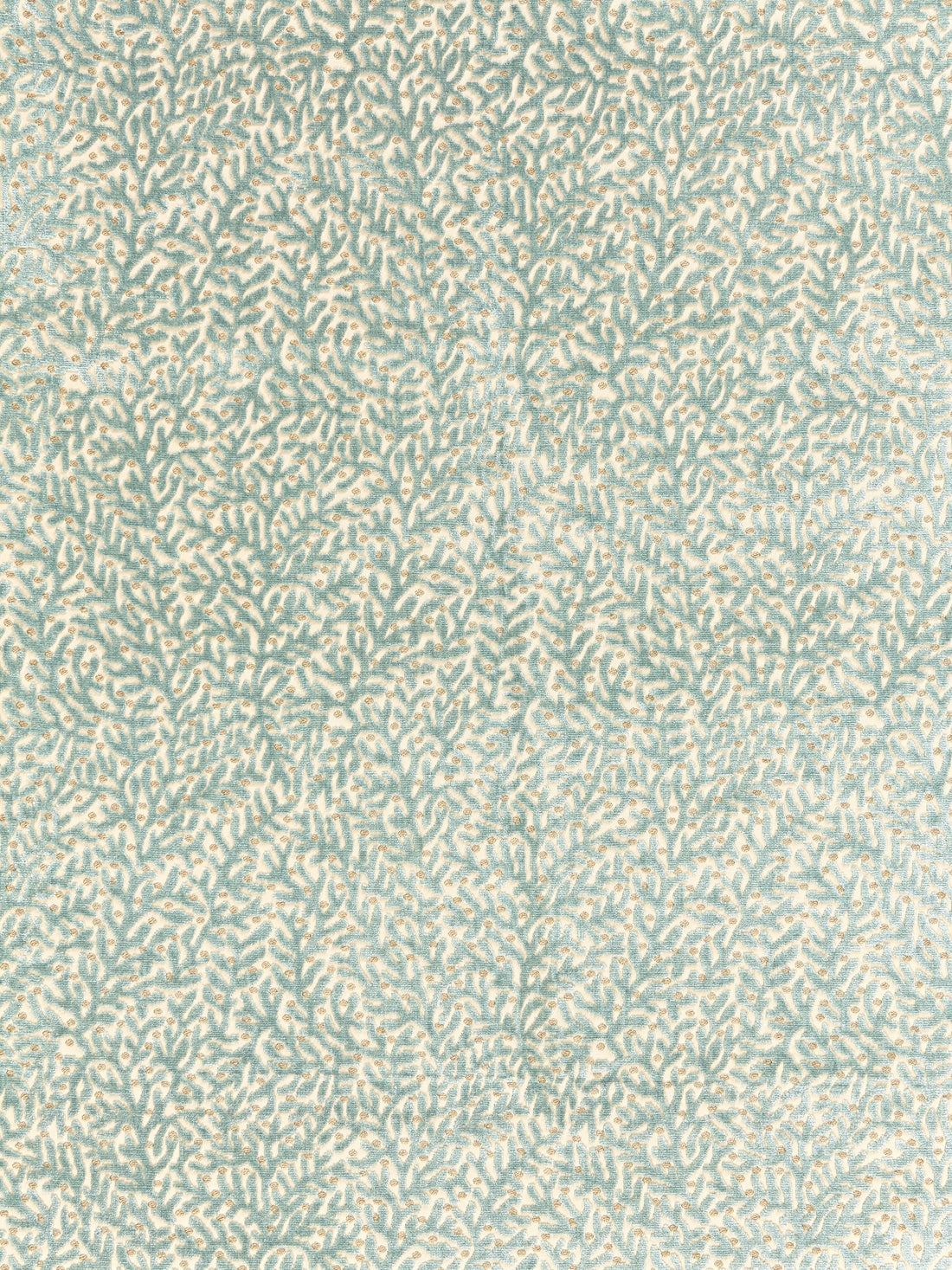 Corallina Velvet fabric in lagoon color - pattern number SC 000327077 - by Scalamandre in the Scalamandre Fabrics Book 1 collection