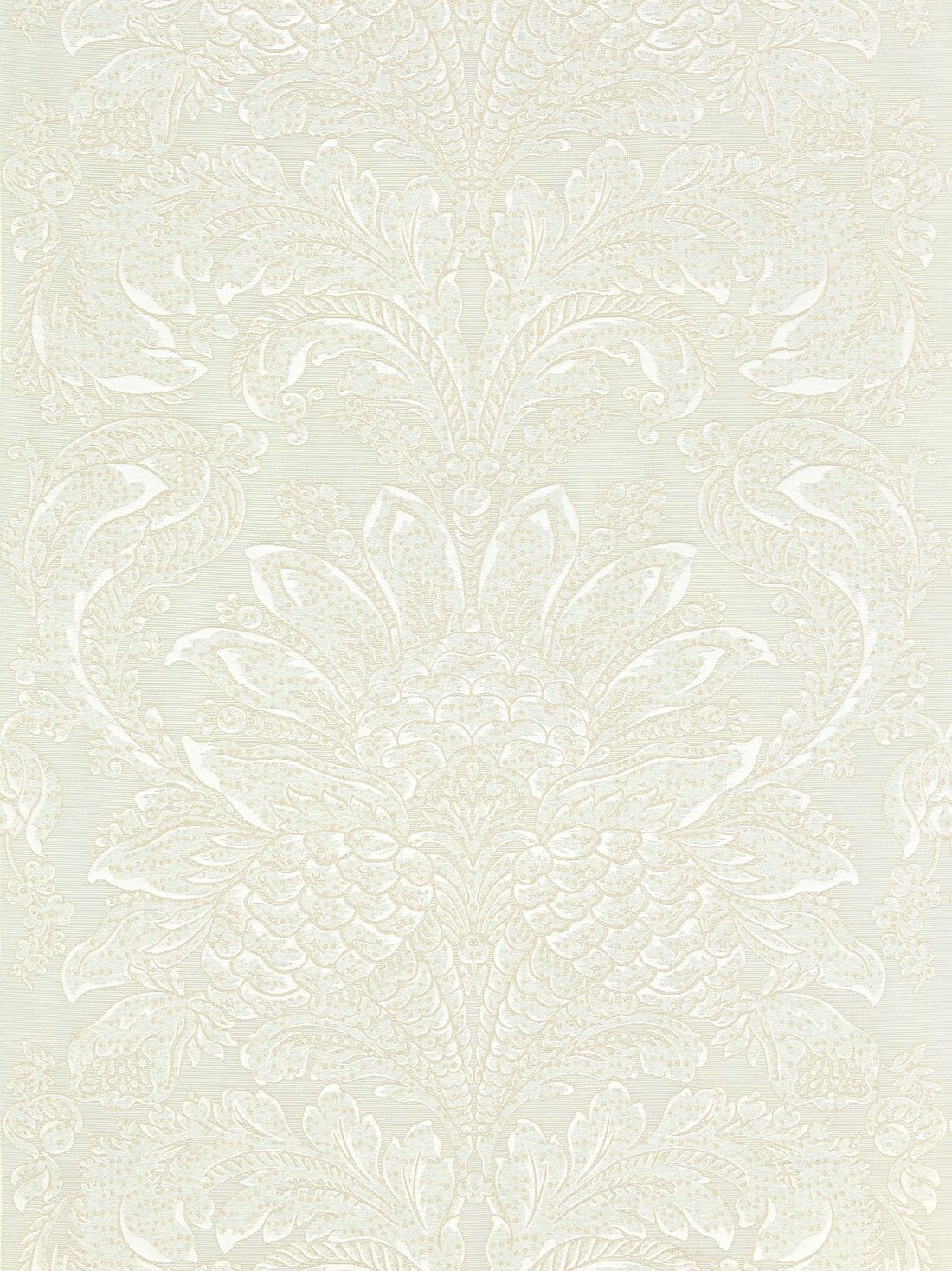 Carlotta Damask fabric in mineral color - pattern number SC 000327081 - by Scalamandre in the Scalamandre Fabrics Book 1 collection