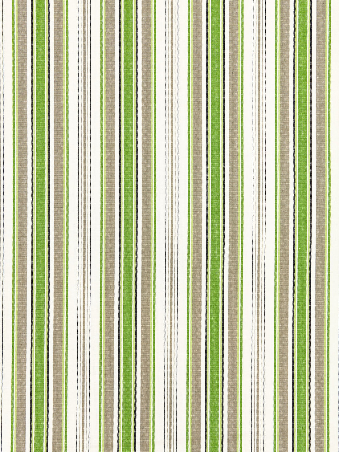 Andover Cotton Stripe fabric in green tea color - pattern number SC 000327113 - by Scalamandre in the Scalamandre Fabrics Book 1 collection