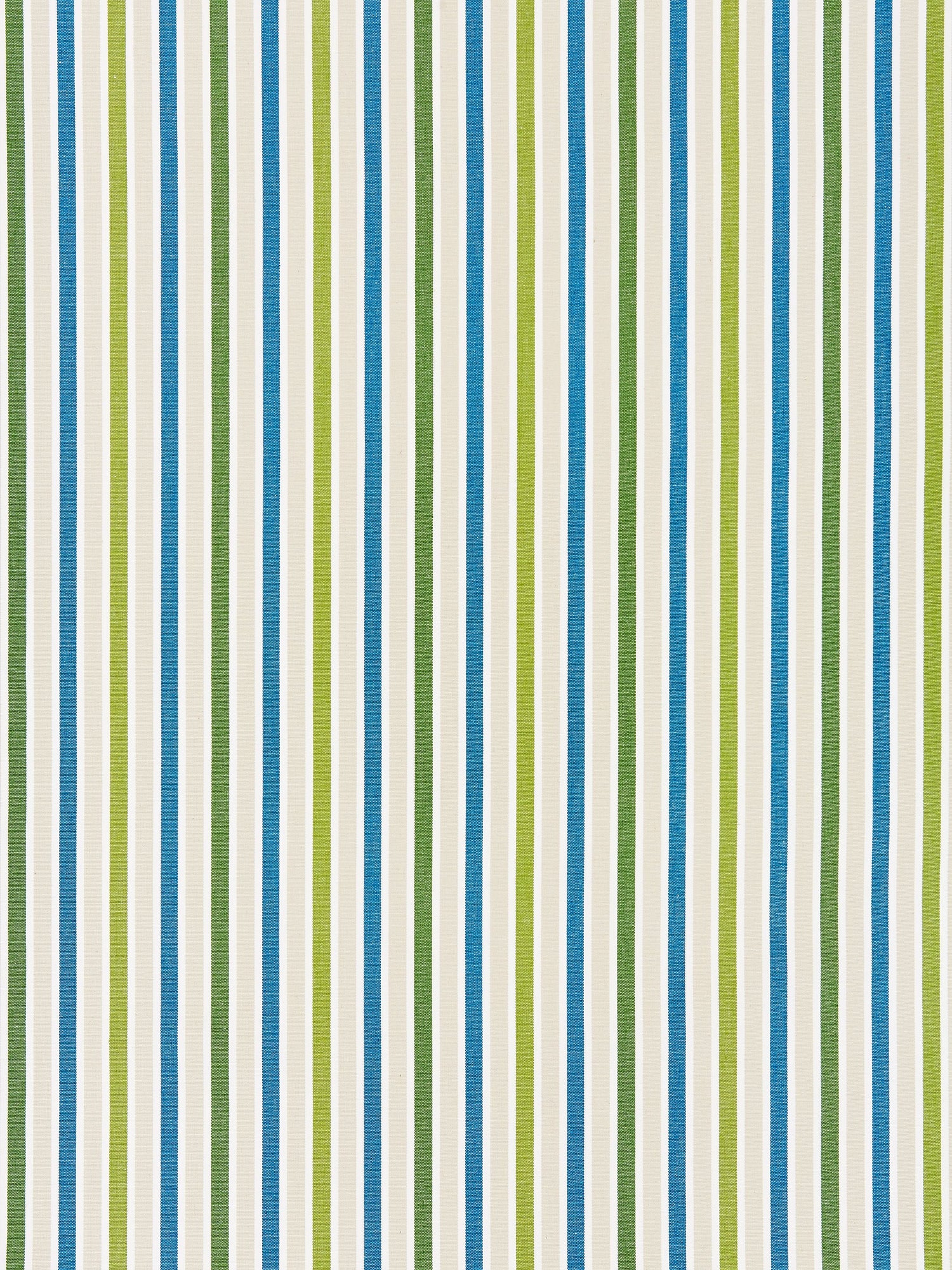 Leeds Cotton Stripe fabric in ocean palm color - pattern number SC 000327114 - by Scalamandre in the Scalamandre Fabrics Book 1 collection