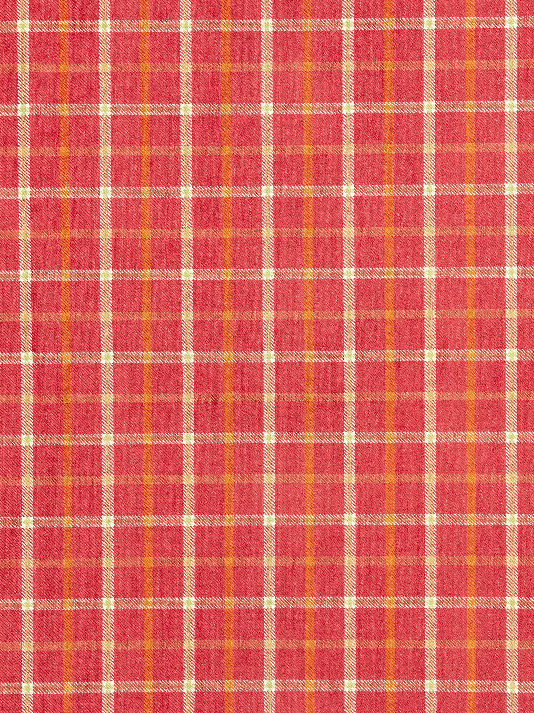 Bristol Plaid fabric in tuscan color - pattern number SC 000327121 - by Scalamandre in the Scalamandre Fabrics Book 1 collection