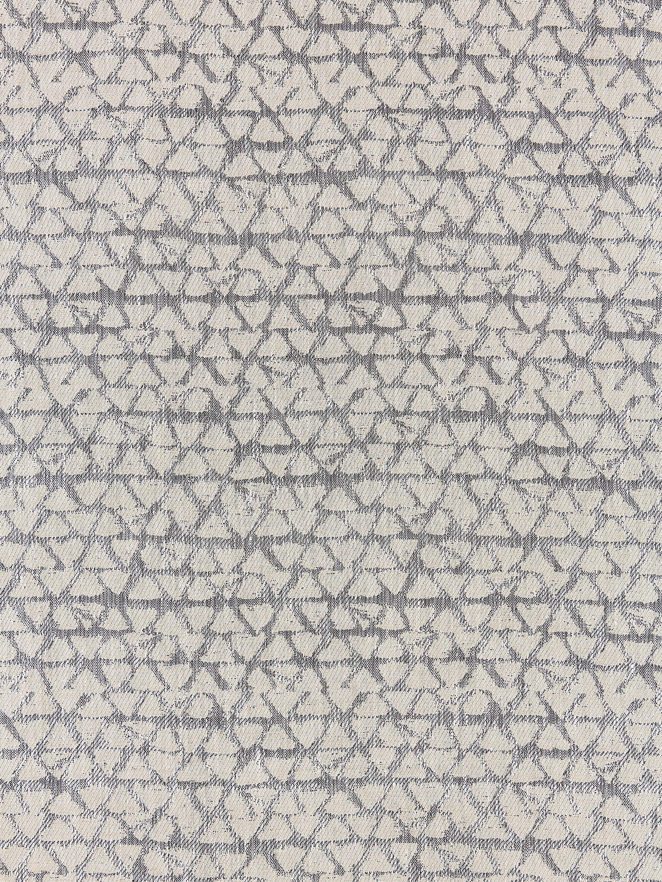 Kanoko fabric in smoke color - pattern number SC 000327148 - by Scalamandre in the Scalamandre Fabrics Book 1 collection