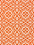 Anshun Lattice fabric in persimmon color - pattern number SC 000416559 - by Scalamandre in the Scalamandre Fabrics Book 1 collection