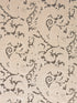 Palermo Velvet Paisley fabric in pewter color - pattern number SC 000416565 - by Scalamandre in the Scalamandre Fabrics Book 1 collection