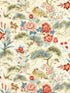 Shenyang Linen Print fabric in sandalwood color - pattern number SC 000416601 - by Scalamandre in the Scalamandre Fabrics Book 1 collection
