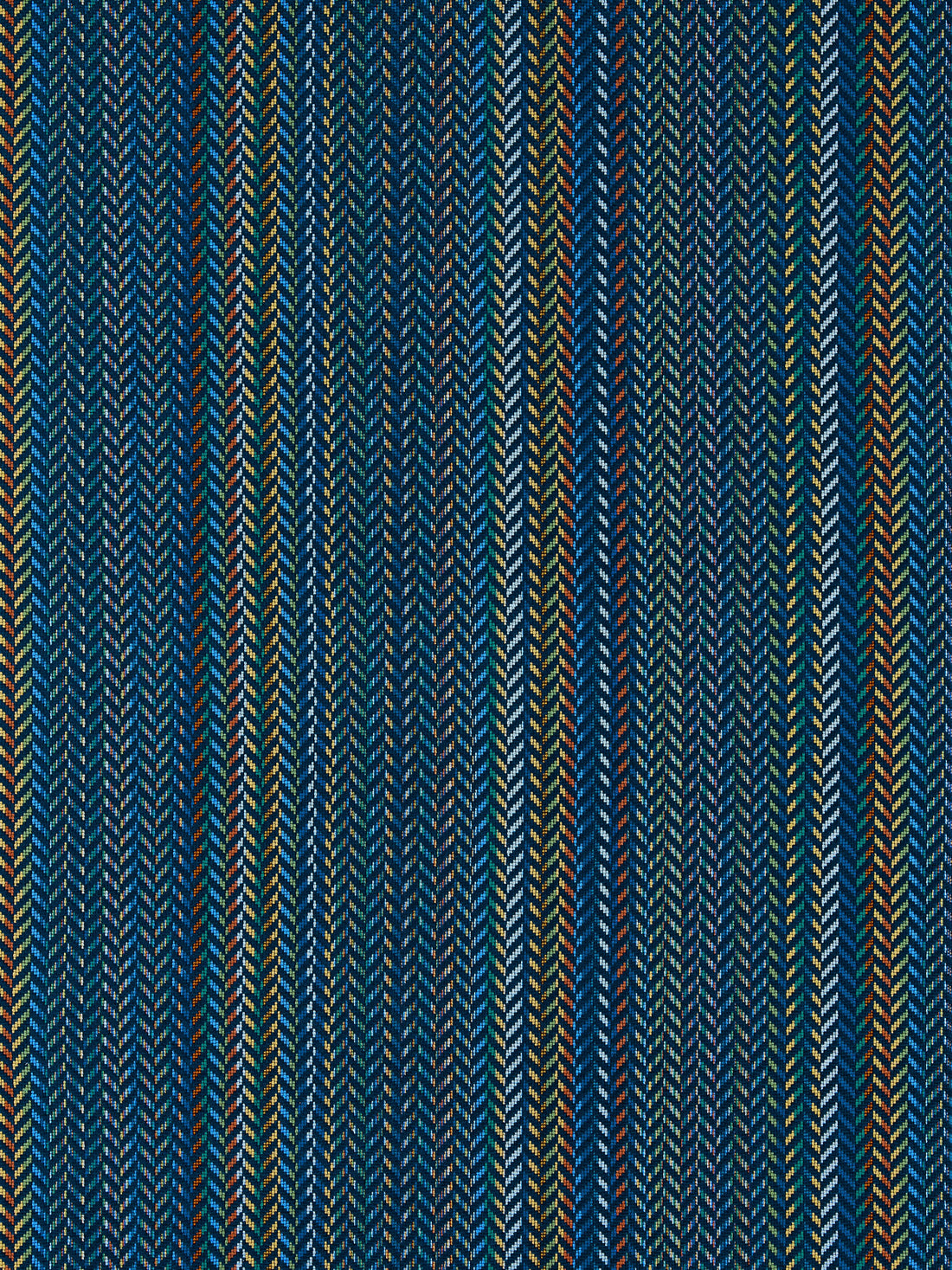 Arrow Stripe fabric in cobalt color - pattern number SC000427254 - by Scalamandre in the Scalamandre Fabrics Book 2 collection