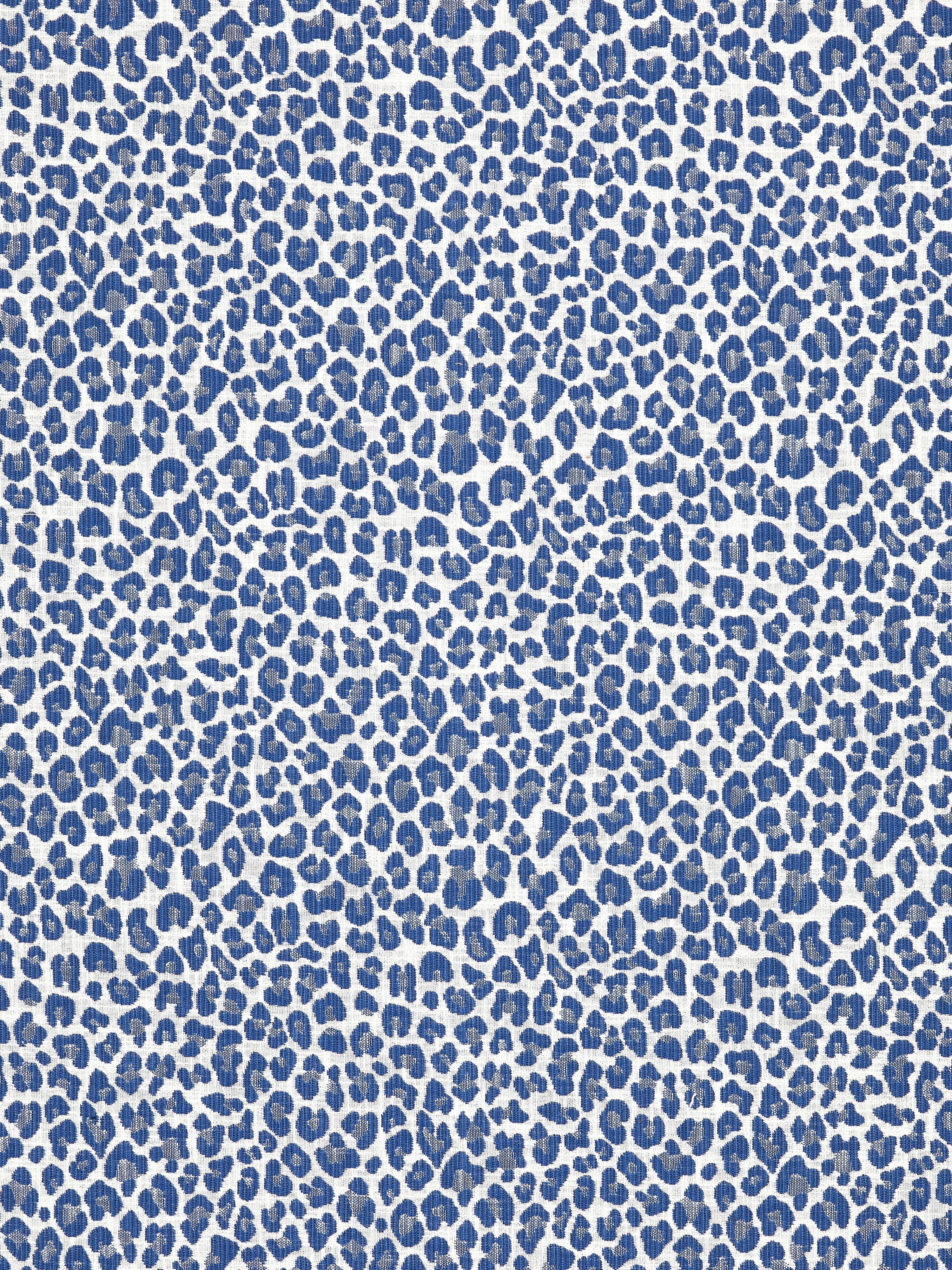 Backyard Bengal fabric in cobalt color - pattern number SC000427316 - by Scalamandre in the Scalamandre Fabrics Book 2 collection