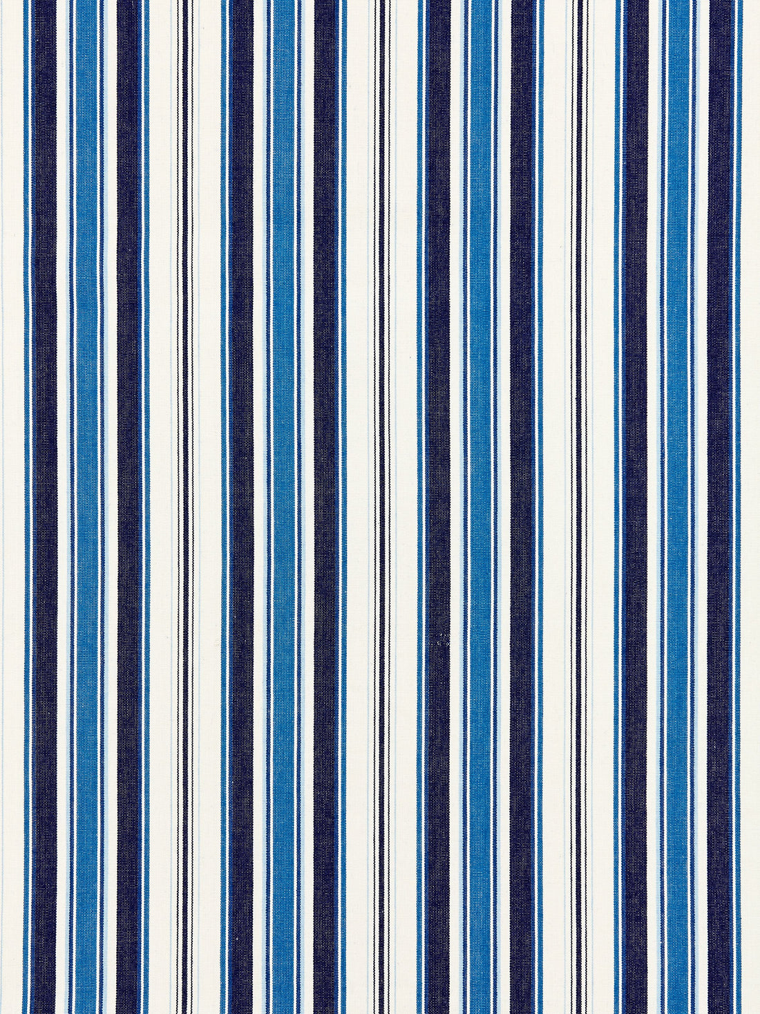 Andover Cotton Stripe fabric in indigo color - pattern number SC000527113 - by Scalamandre in the Scalamandre Fabrics Book 2 collection