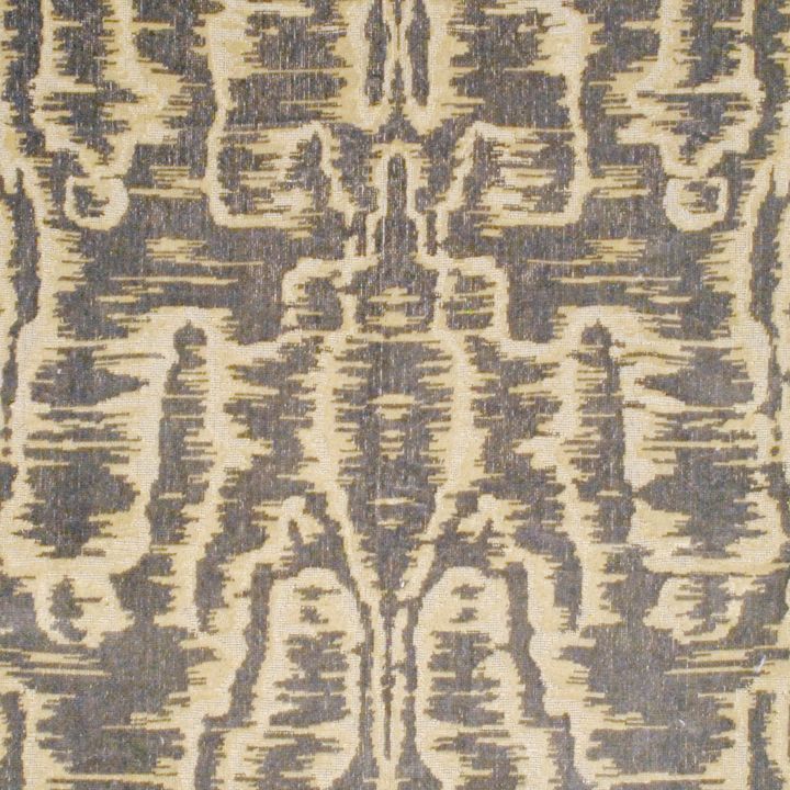 Aquarius fabric in grey and cream color - pattern number SC000626754 - by Scalamandre in the Scalamandre Fabrics Book 2 collection