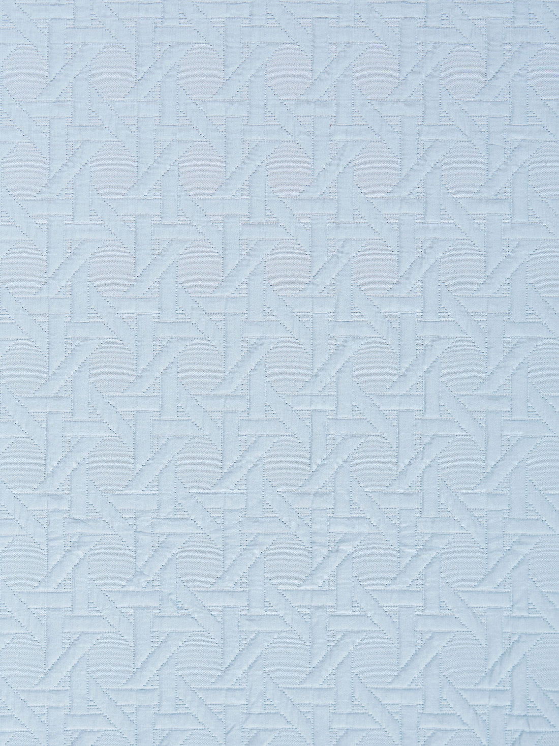 Canestro Matelasse fabric in sky color - pattern number SC000627008 - by Scalamandre in the Scalamandre Fabrics Book 2 collection