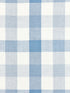 Westport Linen Plaid fabric in sky color - pattern number SC000727135 - by Scalamandre in the Scalamandre Fabrics Book 2 collection