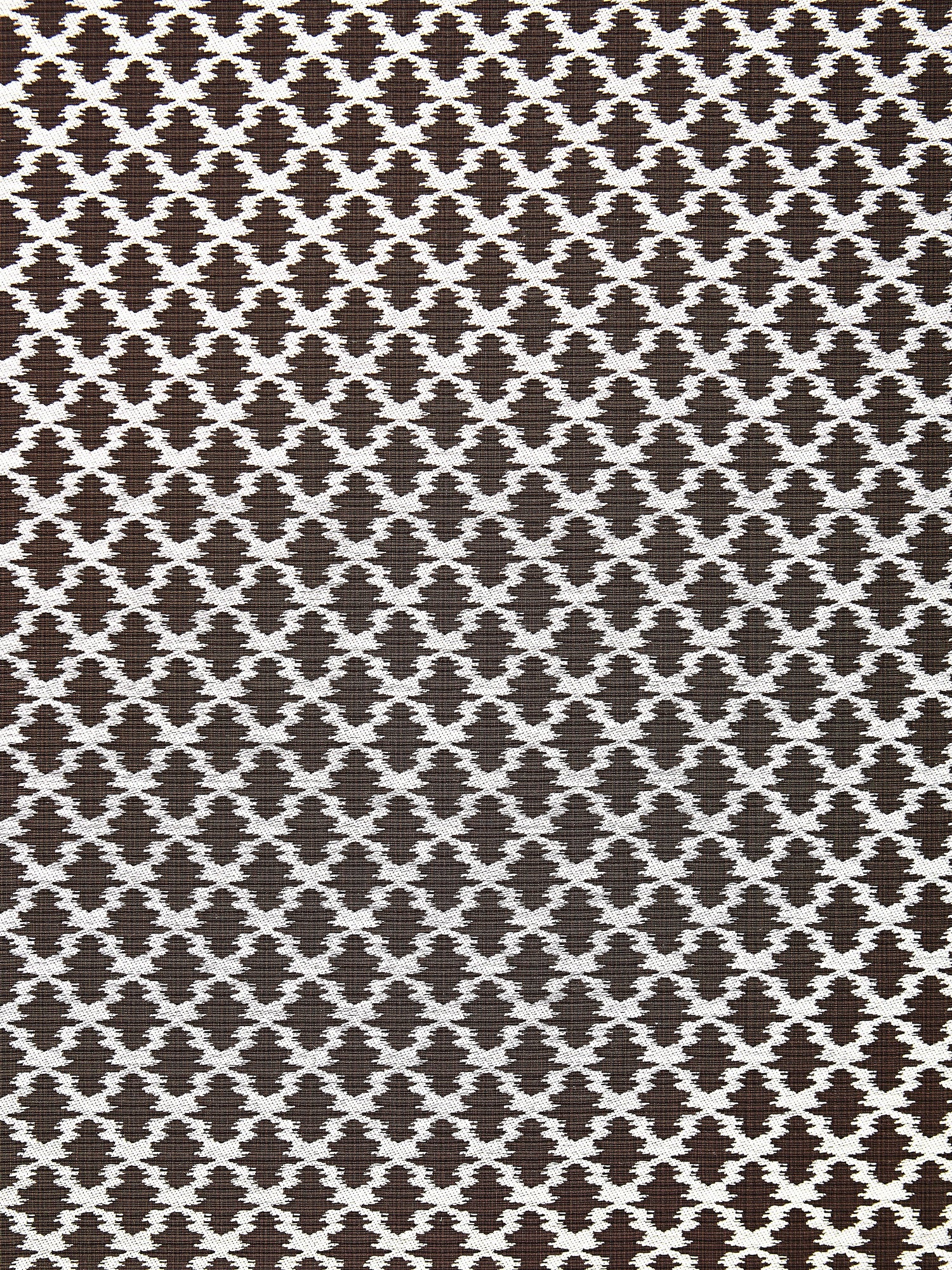 Samarinda Ikat fabric in black walnut color - pattern number SC000827035 - by Scalamandre in the Scalamandre Fabrics Book 2 collection