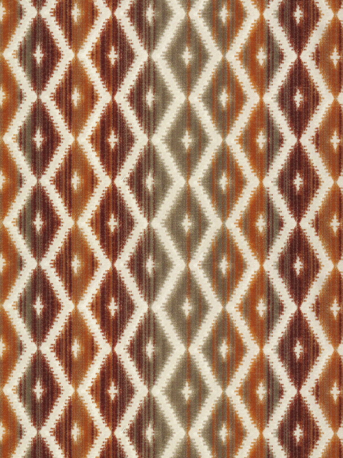 Diamantina fabric in brick color - pattern number SI 00071316 - by Scalamandre in the Old World Weavers collection