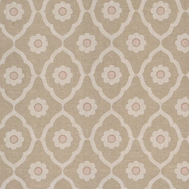 Soundess fabric in brown color - pattern number SOUN002 - by Schumacher in the Veere Grenney collection