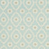 Soundess fabric in aqua color - pattern number SOUN003 - by Schumacher in the Veere Grenney collection