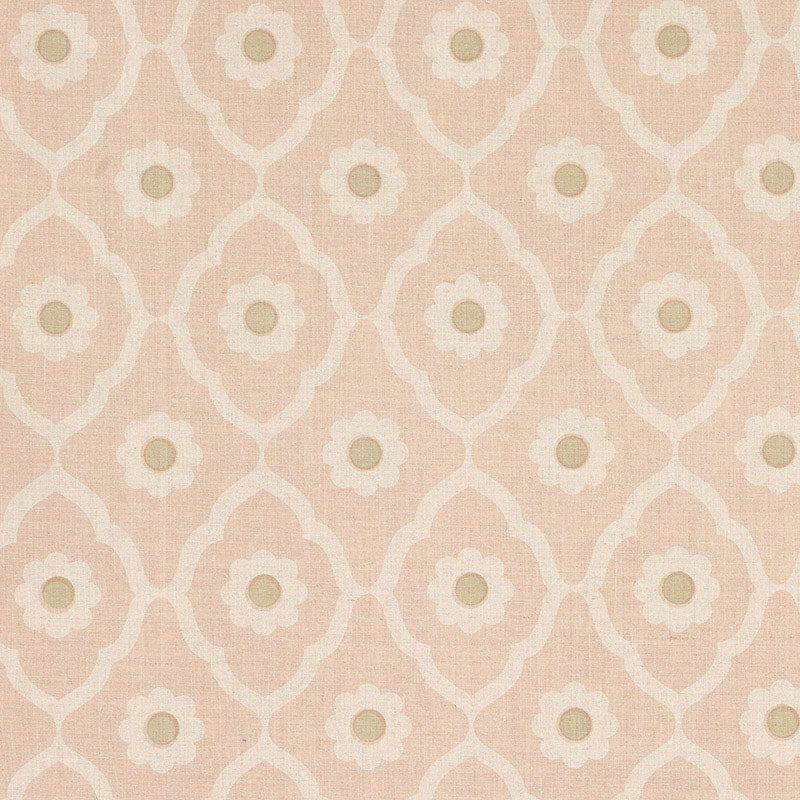 Soundess fabric in pink color - pattern number SOUN004 - by Schumacher in the Veere Grenney collection