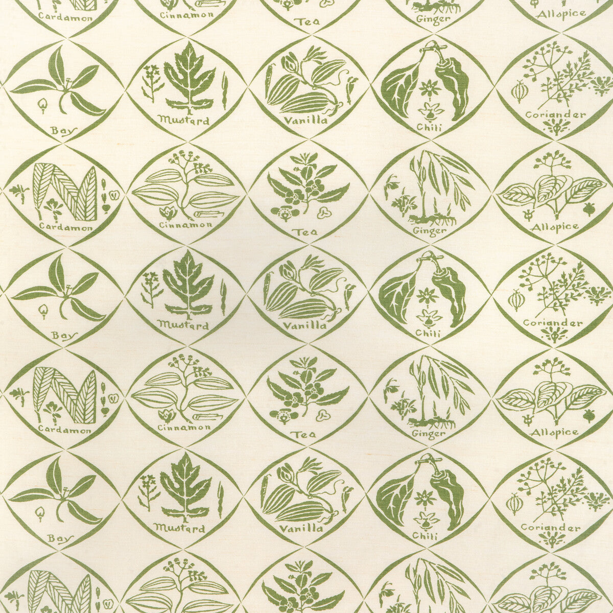 Spices fabric in cactus color - pattern number SPICES.31.0 - by Kravet Couture in the Harwood Steiger collection