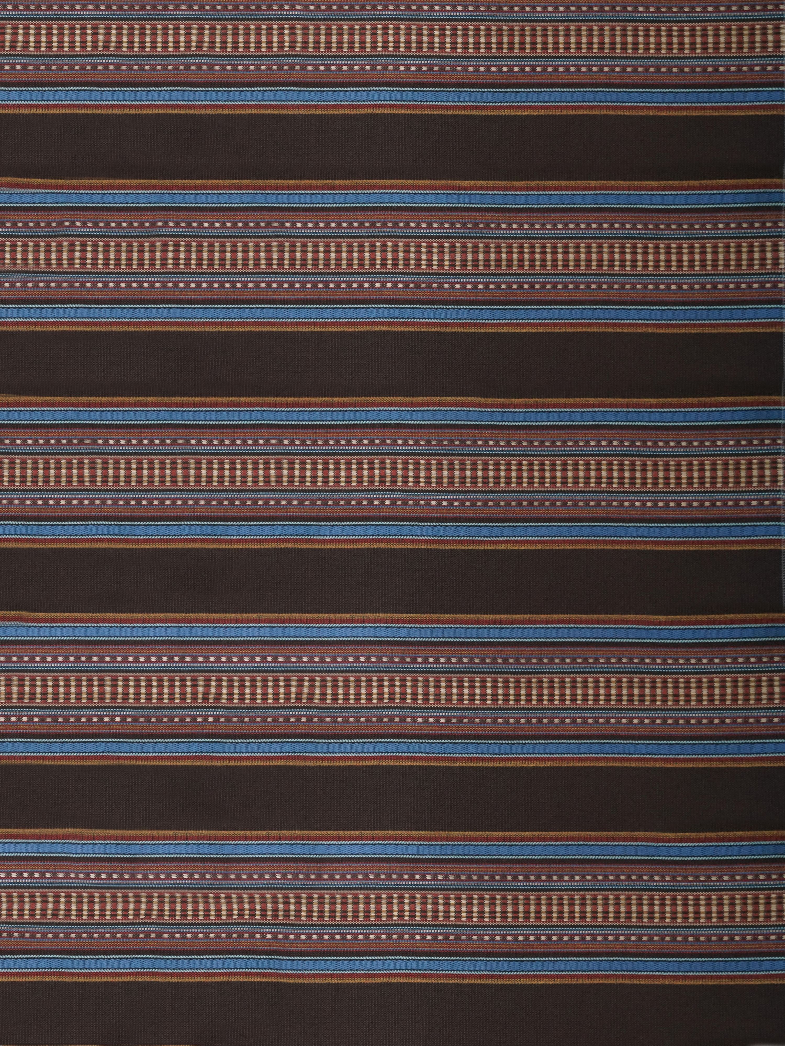 Steinbeck fabric in chocolate color - pattern number SU 00004009 - by Scalamandre in the Old World Weavers collection