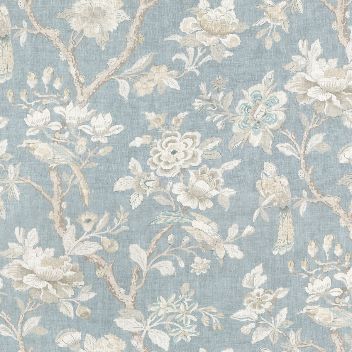 Symphony fabric in Cornflower color - pattern number SYMPHONY.516.0 - by Kravet Couture in the Corey Damen Jenkins Trad Nouveau II collection
