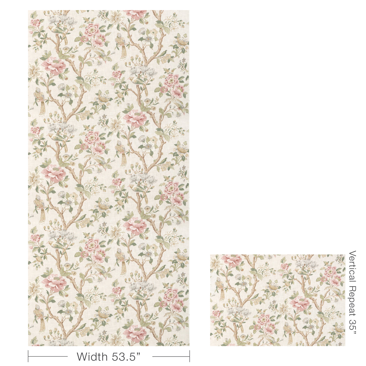 Symphony fabric in Petal color - pattern number SYMPHONY.73.0 - by Kravet Couture in the Corey Damen Jenkins Trad Nouveau II collection