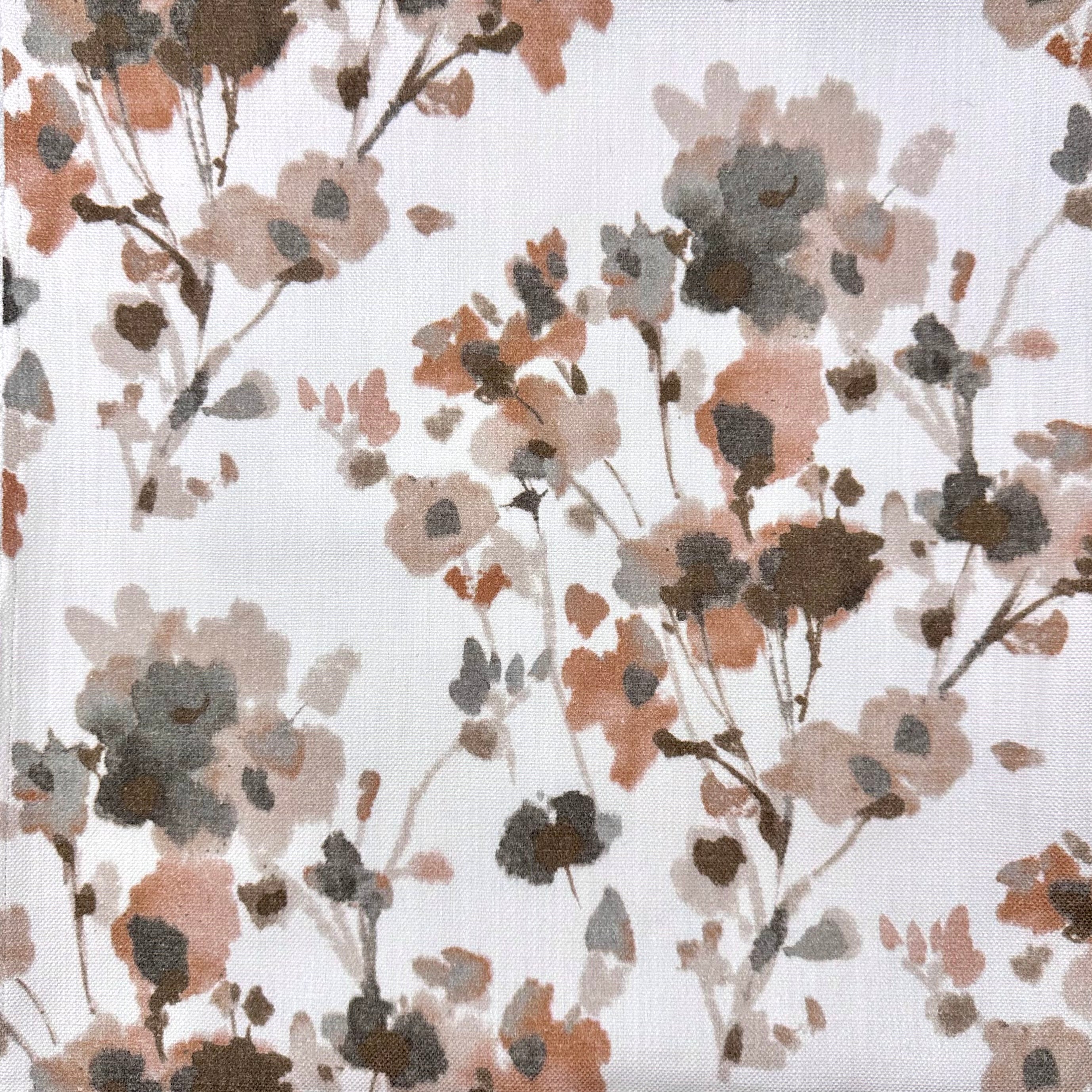Sakura fabric in tan color - pattern number 09352 - by Europatex in the Sakura collection