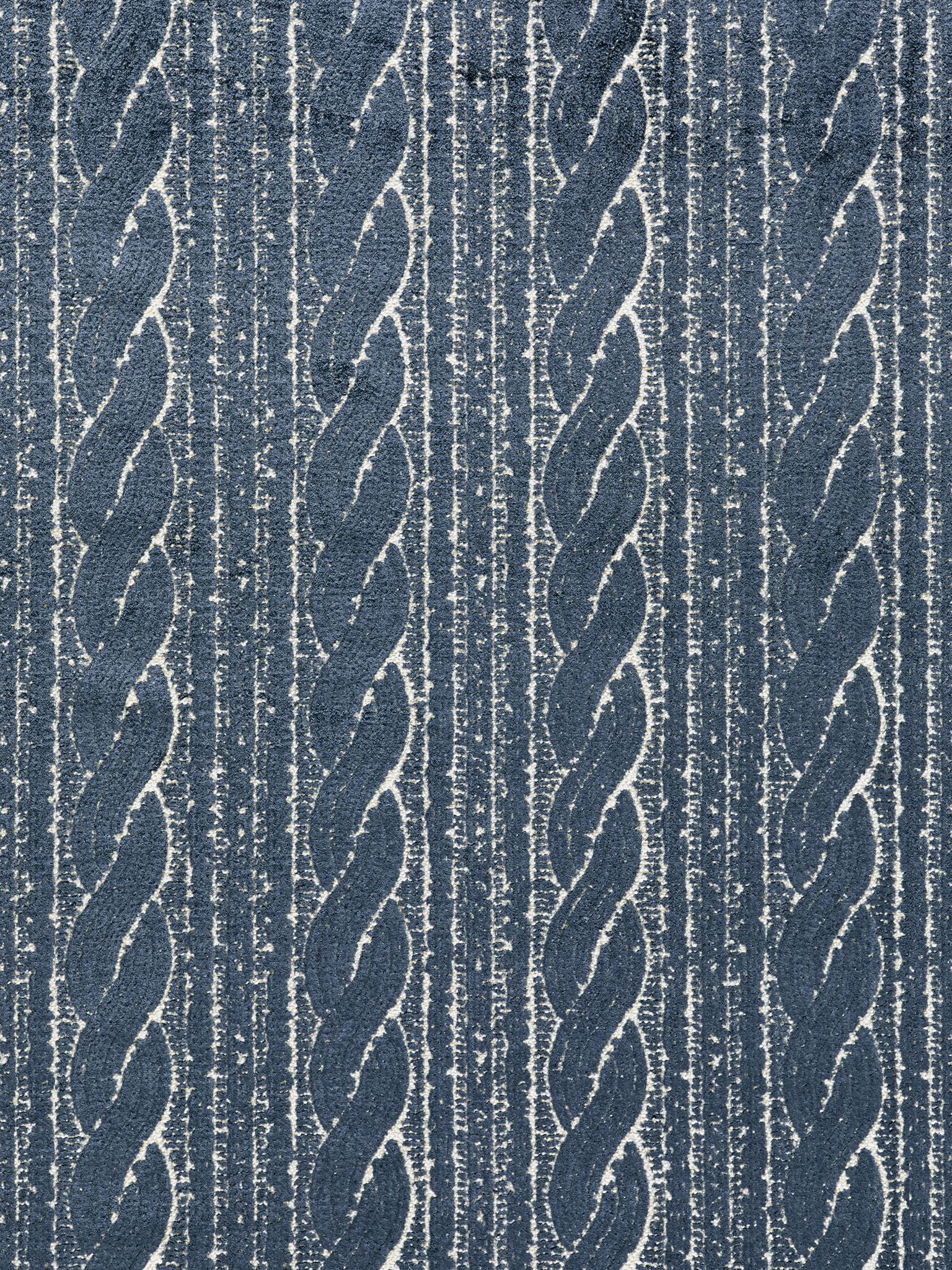 Sweater fabric in denim color - pattern number T1 00043962 - by Scalamandre in the Old World Weavers collection