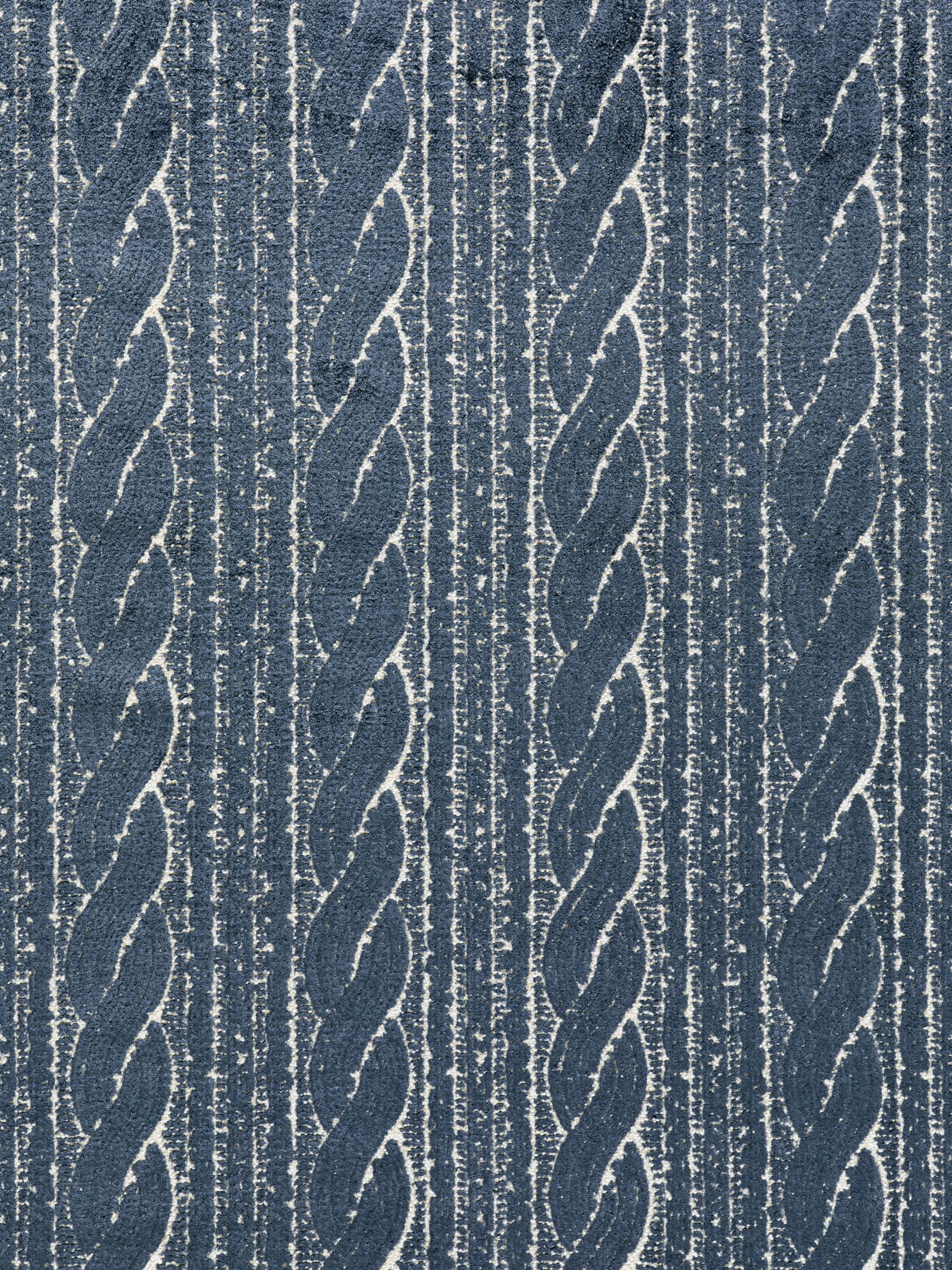 Sweater fabric in denim color - pattern number T1 00043962 - by Scalamandre in the Old World Weavers collection