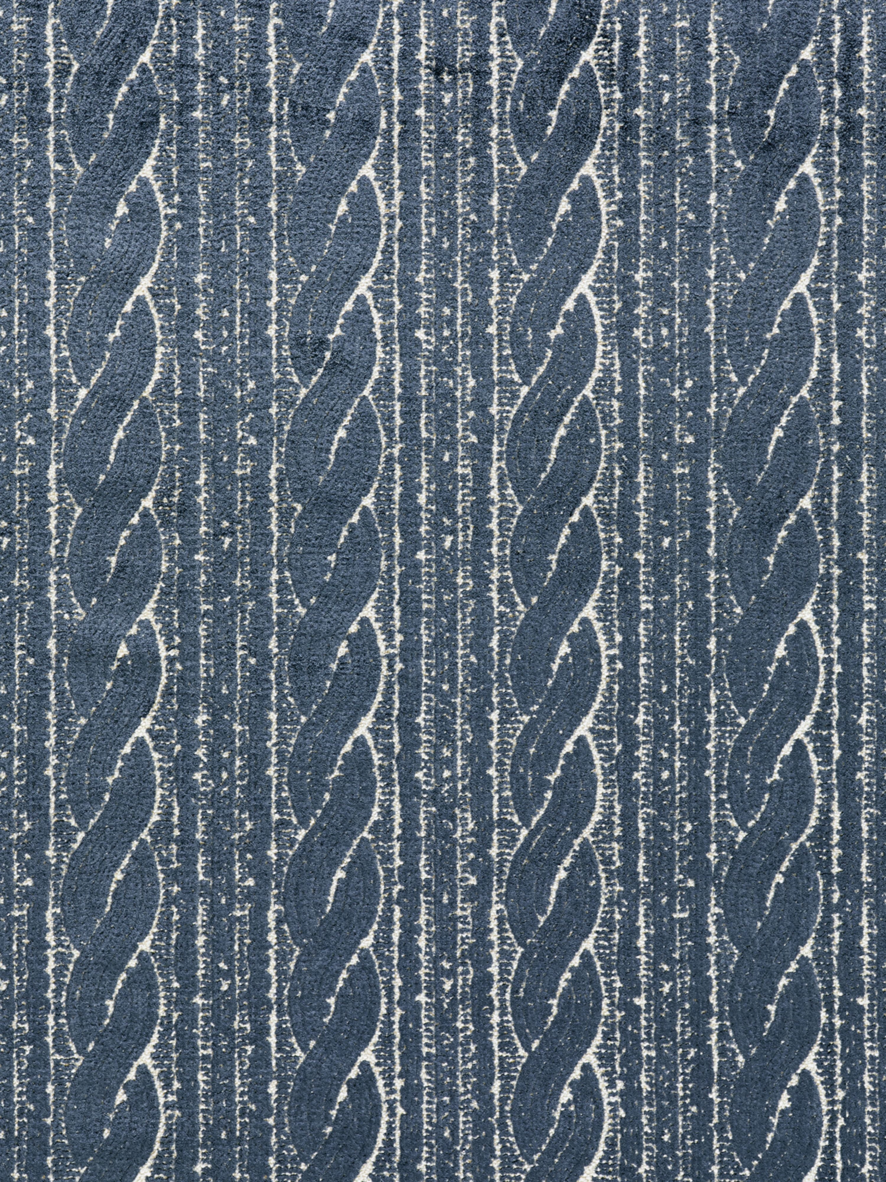 Sweater fabric in denim color - pattern number T1 00043962 - by Scalamandre in the Old World Weavers collection