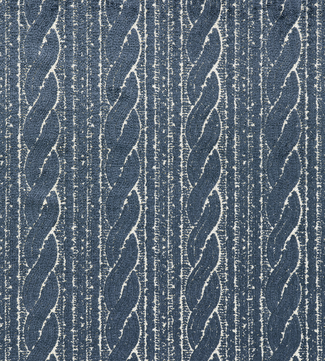 Sweater fabric in denim color - pattern number T1 00043962 - by Scalamandre in the Scalamandre Dec 2024 collection