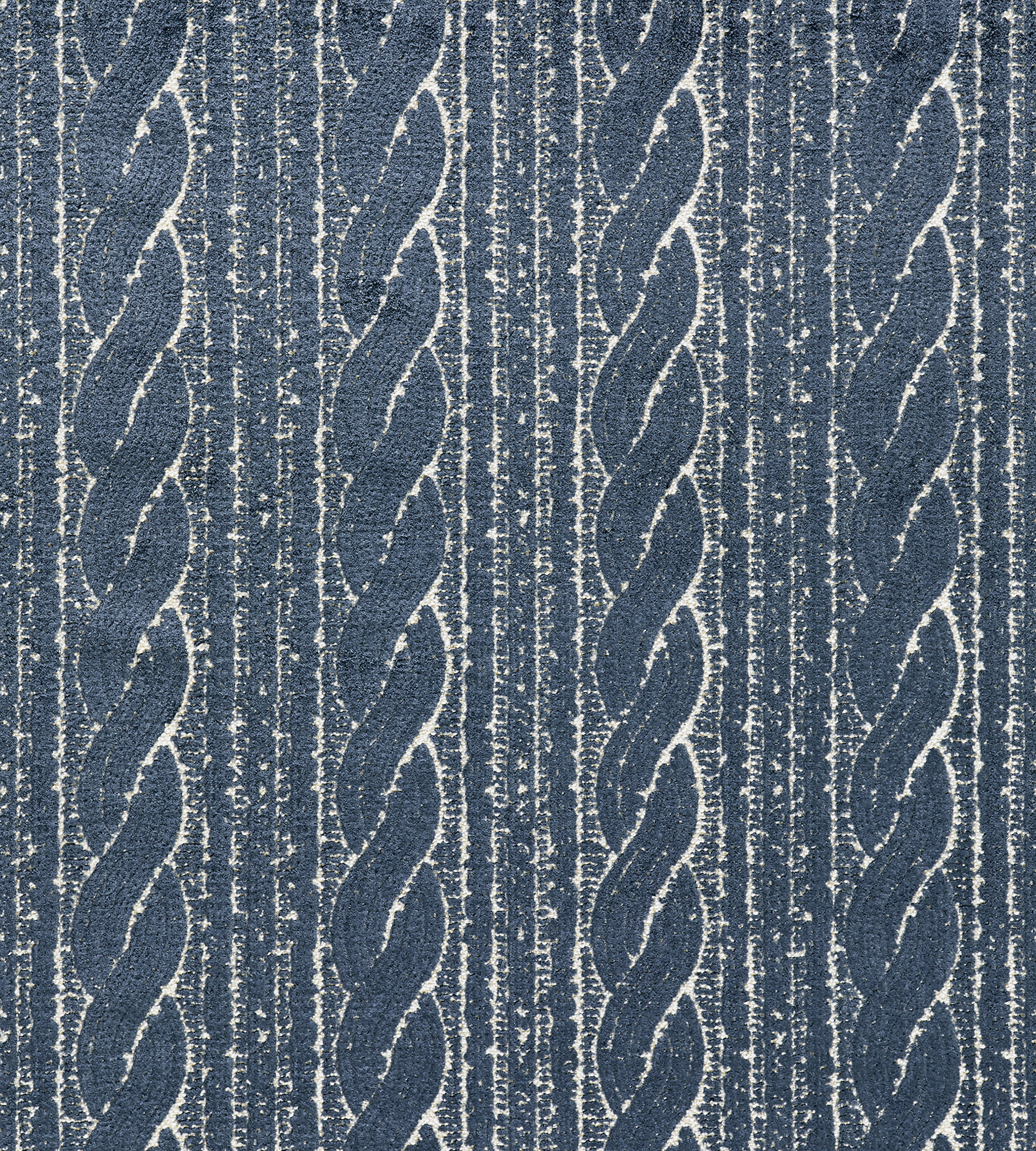 Sweater fabric in denim color - pattern number T1 00043962 - by Scalamandre in the Scalamandre Dec 2024 collection