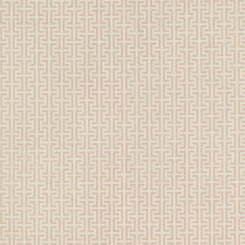 Temple fabric in pink color - pattern number TEMP004 - by Schumacher in the Veere Grenney collection