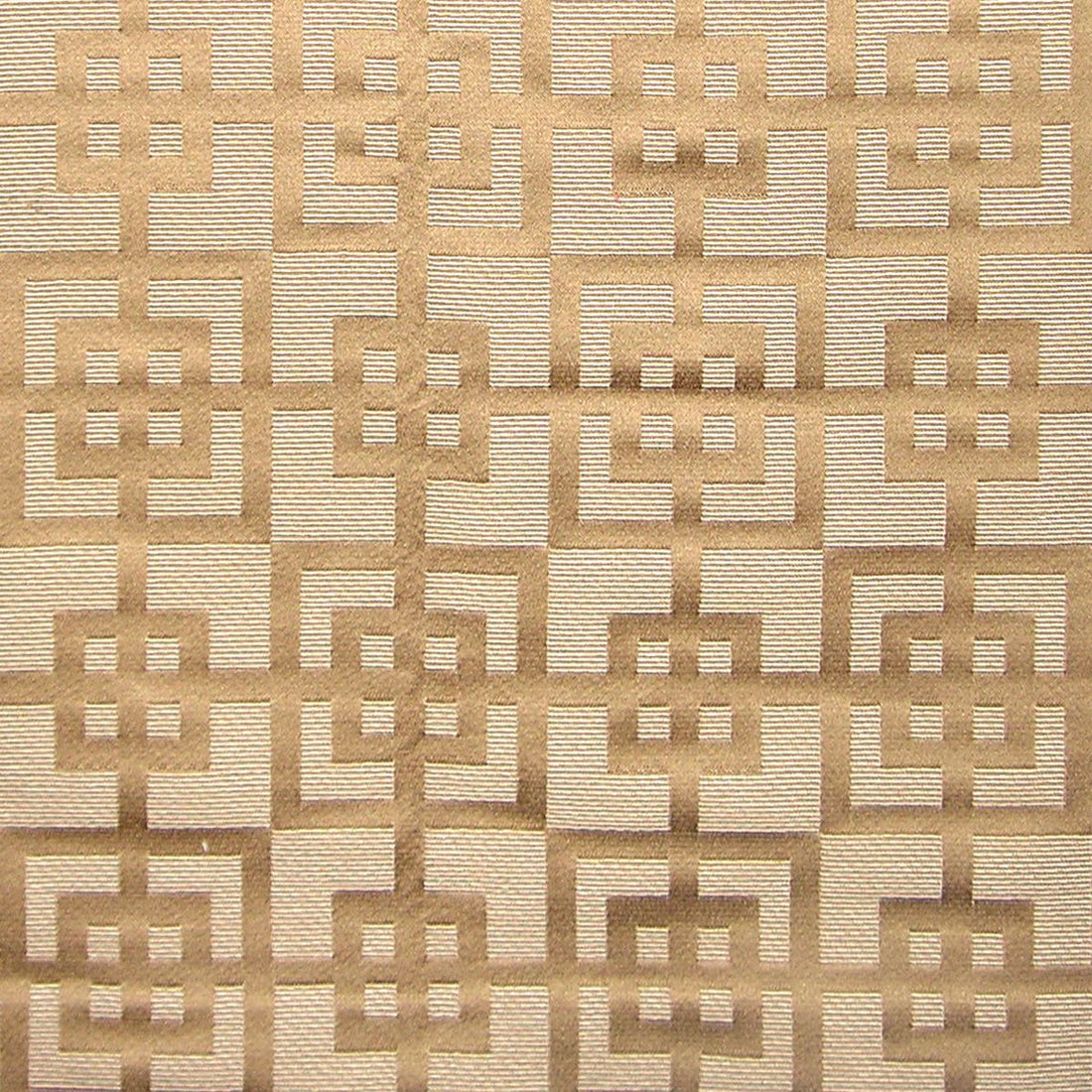Time Squared fabric in camel color - pattern number TF 429A7626 - by Scalamandre in the Old World Weavers collection