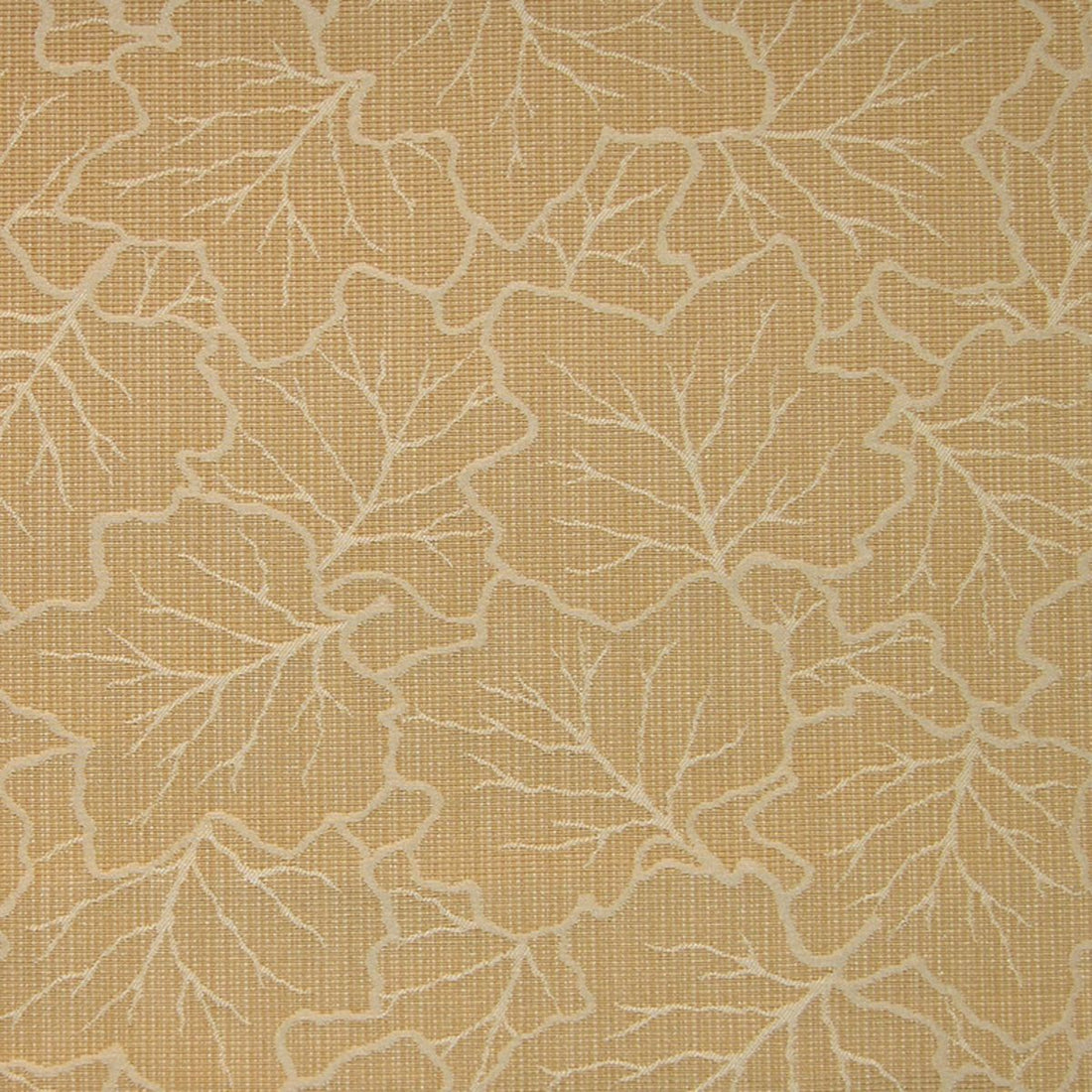 Maplewood fabric in gold color - pattern number TI 00021990 - by Scalamandre in the Old World Weavers collection