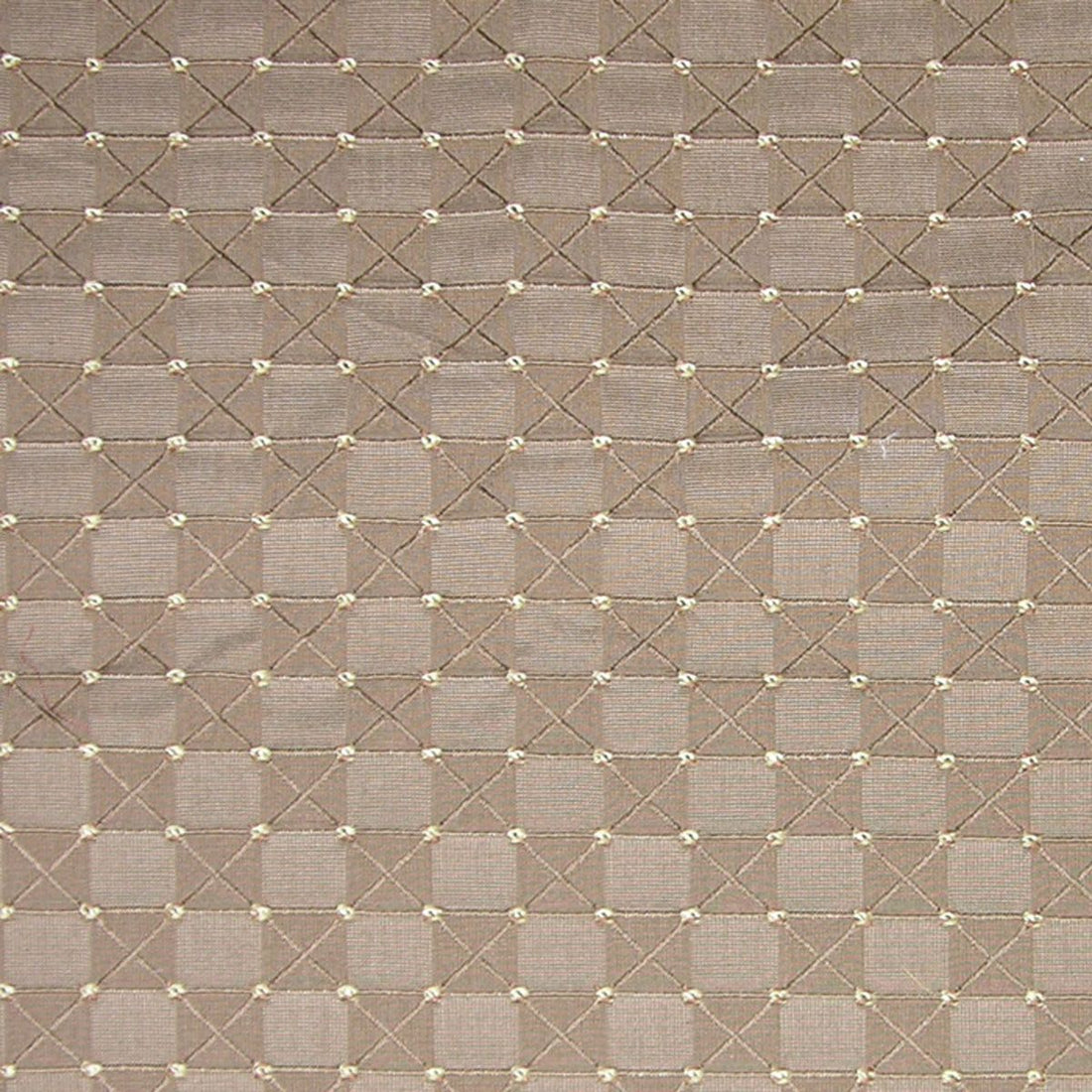 All Square fabric in khaki color - pattern number TI 00072987 - by Scalamandre in the Old World Weavers collection