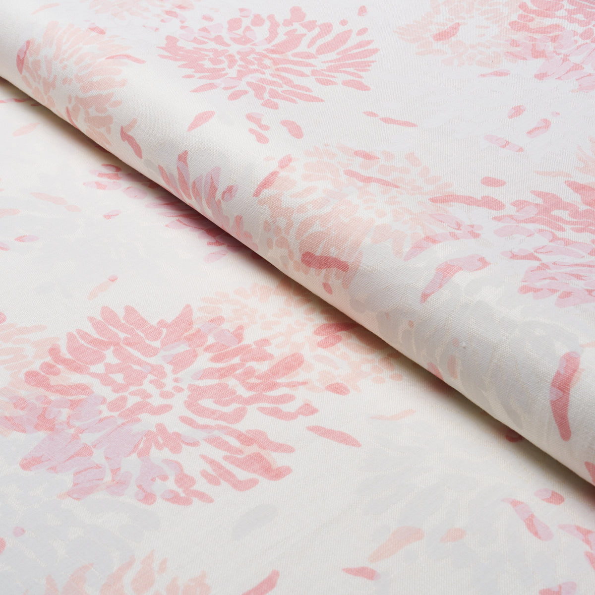 Chrysanthemum By Tillett fabric in pinky color - pattern number TL400010 - by Schumacher in the Tillett collection