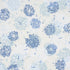 Chrysanthemum By Tillett fabric in blues color - pattern number TL400013 - by Schumacher in the Tillett collection