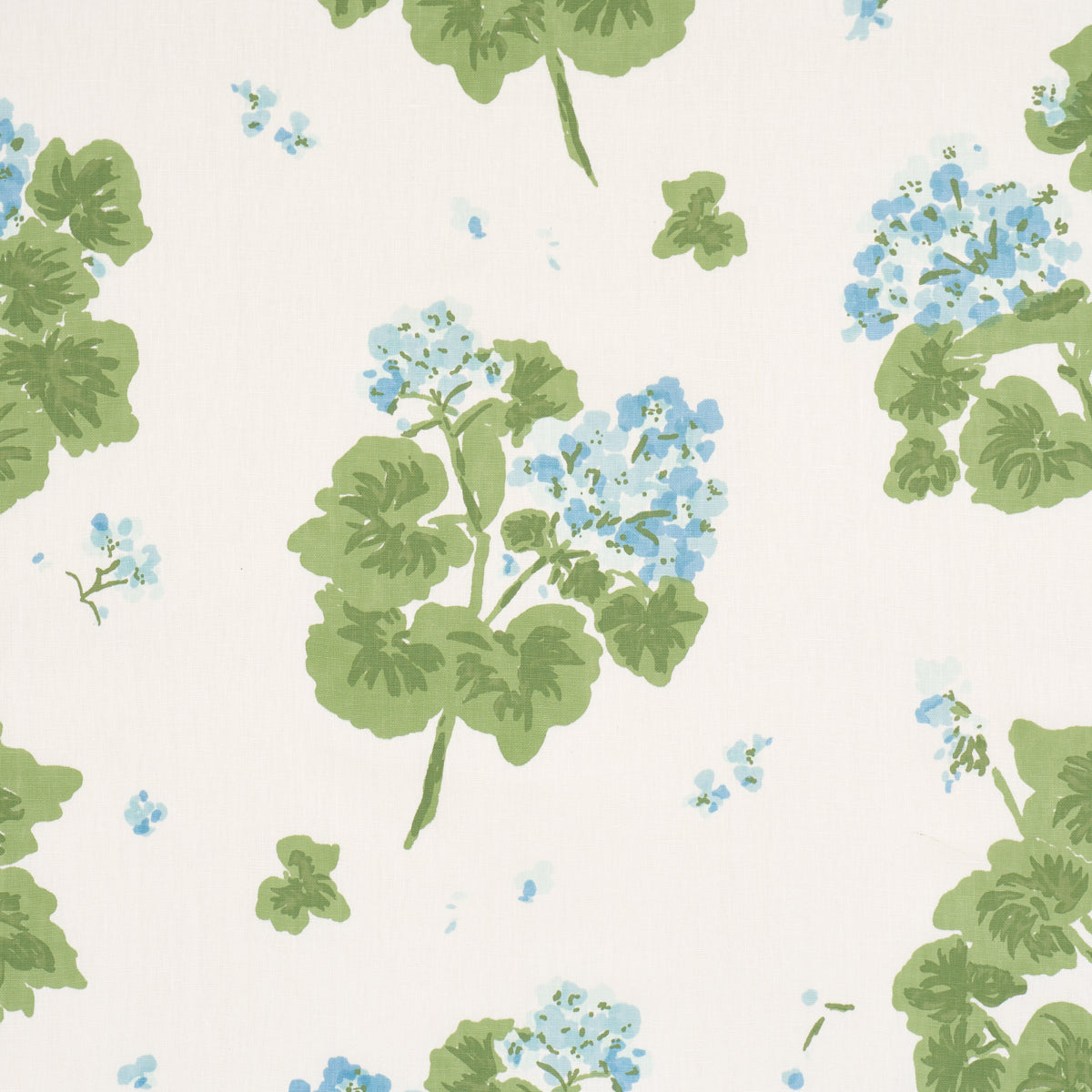 Geranium fabric in sky color - pattern number TL400023 - by Schumacher in the Tillett collection