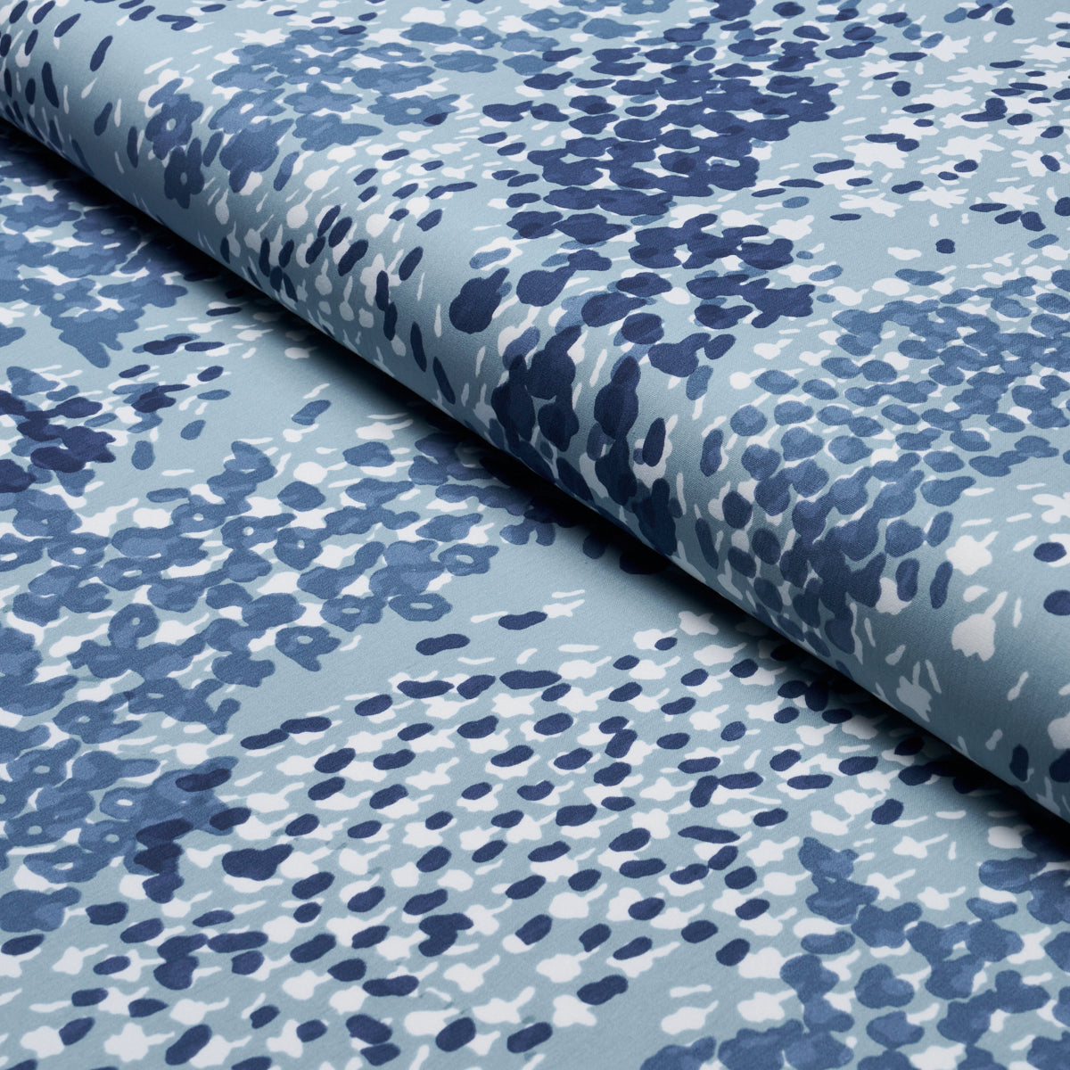 Giverny fabric in blues color - pattern number TL400030 - by Schumacher in the Tillett collection