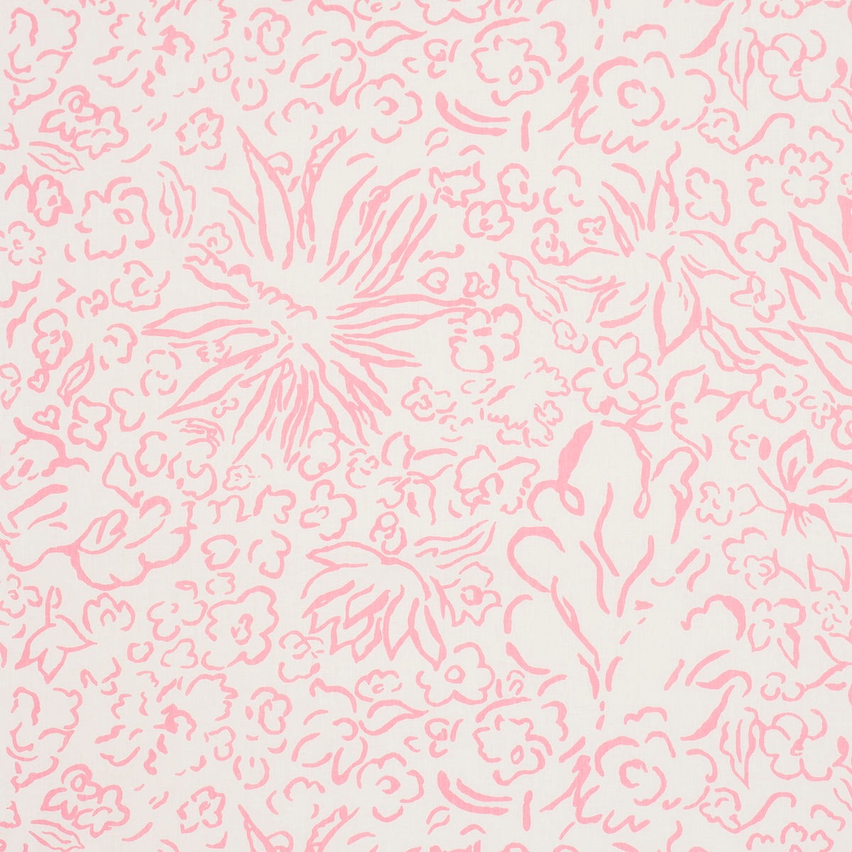 Matisse fabric in pink color - pattern number TL400050 - by Schumacher in the Tillett collection