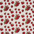 Strawberry Fields fabric in red color - pattern number TL400081 - by Schumacher in the Tillett collection